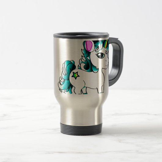 Mug De Voyage Licorne (Devant droit)
