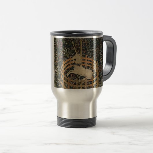 Mug De Voyage Licorne en captivité (Devant droit)