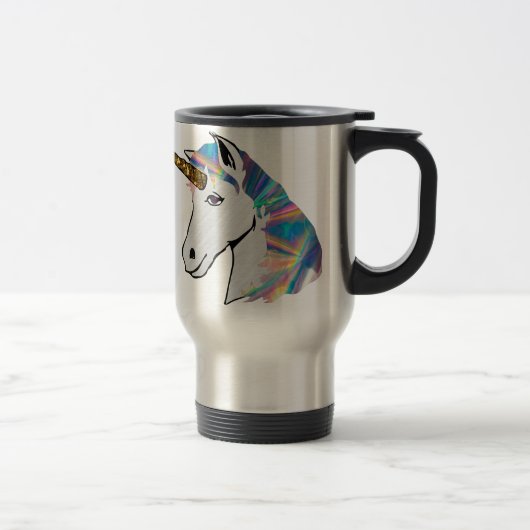 Mug De Voyage licorne holographique (Droit)
