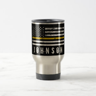 Mug De Voyage Ligne affligée expédition d'or des USA légèrem