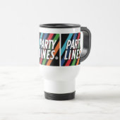 Mug De Voyage Lignes de partie CBC (Devant droit)