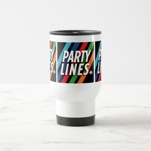 Mug De Voyage Lignes de partie CBC (Centre)