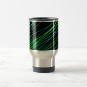 Mug De Voyage lignes vertes néon (Centre)