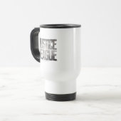 Mug De Voyage Ligue de Justice | Logo métallique de la Ligue de  (Devant gauche)