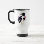 Mug De Voyage Ligue de Justice | Wonder Woman Profil Pop Art (Gauche)