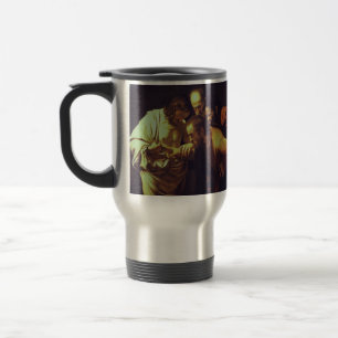 Mug De Voyage L'Incrédulité de saint Thomas par le Caravage