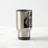 Mug De Voyage Lion noir blanc (Centre)