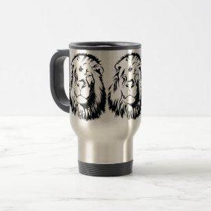 Mug De Voyage Lion Tribal 002