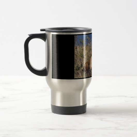 Mug De Voyage Lioness resting (Gauche)