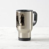 Mug De Voyage "Lions élégants " (Devant droit)