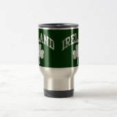 Mug De Voyage L'Irlande, style grunge de fac (Centre)