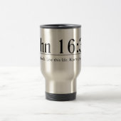Mug De Voyage Lisez le 16h33 de John de bible (Centre)