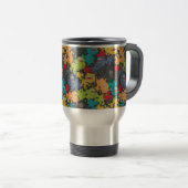 Mug De Voyage Little cute funny monsters (Devant droit)