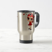 Mug De Voyage Little Miss Ladybug (Devant droit)