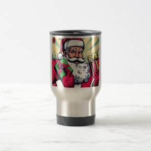 Mug De Voyage Livre de bande dessinée Père Noël/Noël
