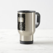 Mug De Voyage Livre de composition/Étudiant-Enseignant (Devant droit)
