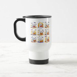 Mug De Voyage Livres de lecture de fantôme rétro – Livre effraya