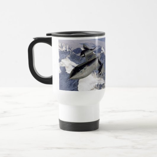 Mug De Voyage Lockheed SR-71B Blackbird (Gauche)