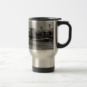 Mug De Voyage locomotive à vapeur train moteur ancien chemin de