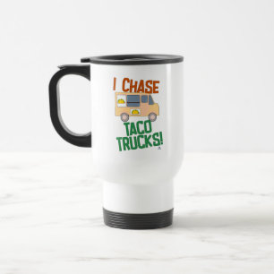 Mug De Voyage Logo amusant de Chase Taco Trucks pour le déjeuner