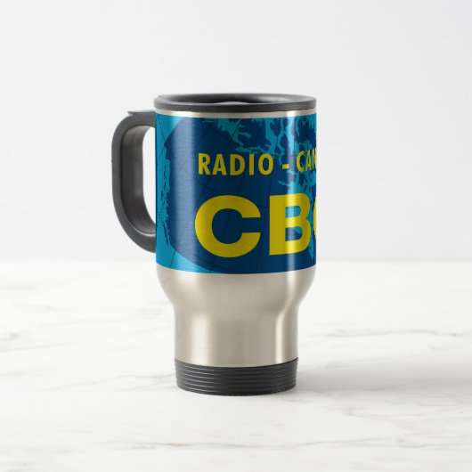 Mug De Voyage Logo CBC 1958 (Devant gauche)