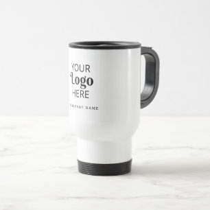 Mug De Voyage Logo de l'entreprise moderne Petite entreprise Don