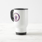 Mug De Voyage Logo de Phi Alpha Delta (Devant gauche)