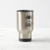Mug De Voyage Logo de tourteaux dormeurs (schéma) (Centre)