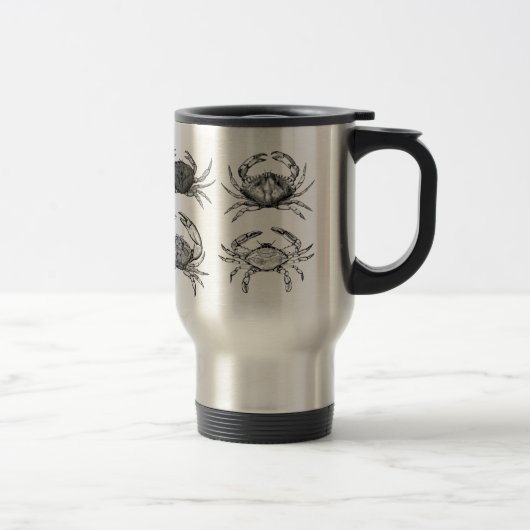 Mug De Voyage Logo de tourteaux dormeurs (schéma) (Droit)