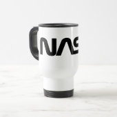 Mug De Voyage Logo de ver de la NASA (Devant gauche)