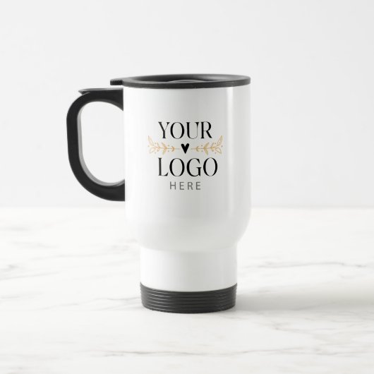 Mug De Voyage Logo d'entreprise moderne (Gauche)