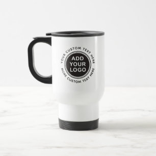 Mug De Voyage Logo d'entreprise personnalisé et promotion de tex