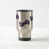 Mug De Voyage Logo du nom du cody bleu, (Centre)