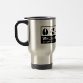Mug De Voyage Logo humanitaire de société du Wisconsin (Gauche)