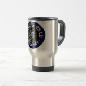 Mug De Voyage Logo noir et bleu (Devant droit)