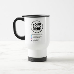 Mug De Voyage Logo Professionnel Personnalisé Avec Slogan Social