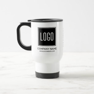 Mug De Voyage Logo professionnel personnalisé et code QR personn