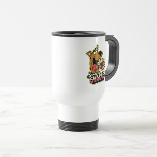 Mug De Voyage Logo Scooby-Doo "Scooby Snacks" (Devant droit)