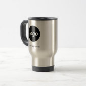 Mug De Voyage Logo simple et commerce de texte (Devant gauche)
