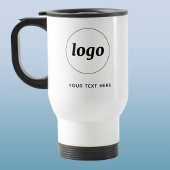 Mug De Voyage Logo simple et commerce de texte