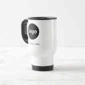 Mug De Voyage Logo simple et commerce de texte (Devant gauche)