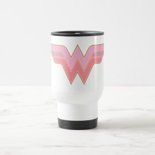 Mug De Voyage Logo Wonder Woman Rose and Orange Mesh (Centre)