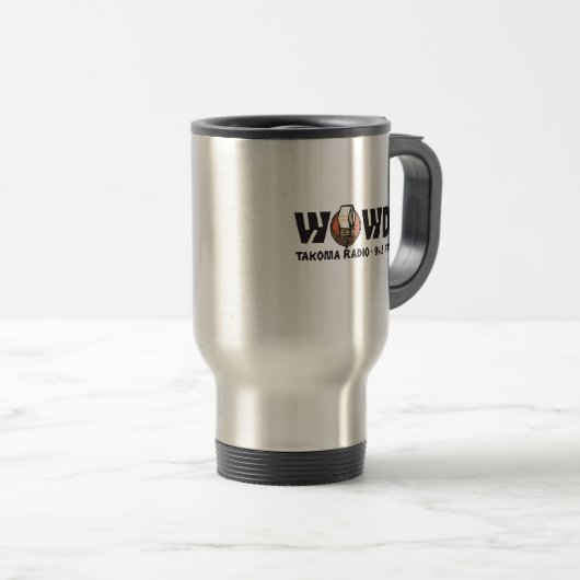 Mug De Voyage Logo WOWD Classic (Devant droit)