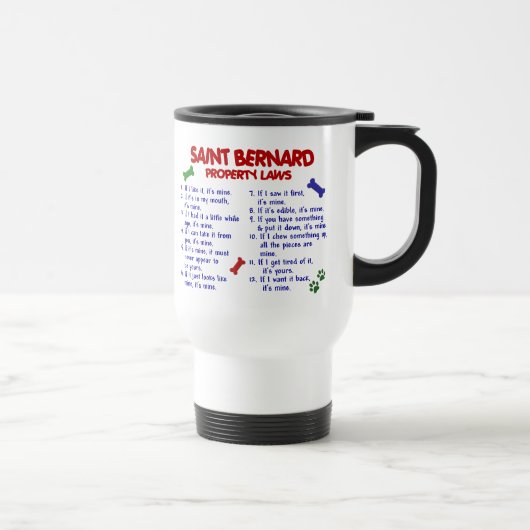 Mug De Voyage Lois 2 de propriété de ST BERNARD (Droite)