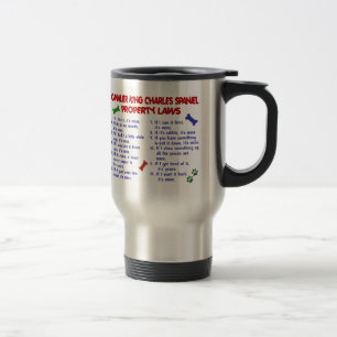 Mug De Voyage Lois CAVALIÈRES 2 de propriété d'ÉPAGNEUL de R