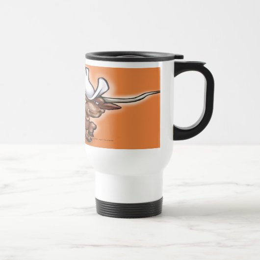 Mug De Voyage Longhorn (Droite)
