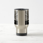 Mug De Voyage look argent et noir (Centre)
