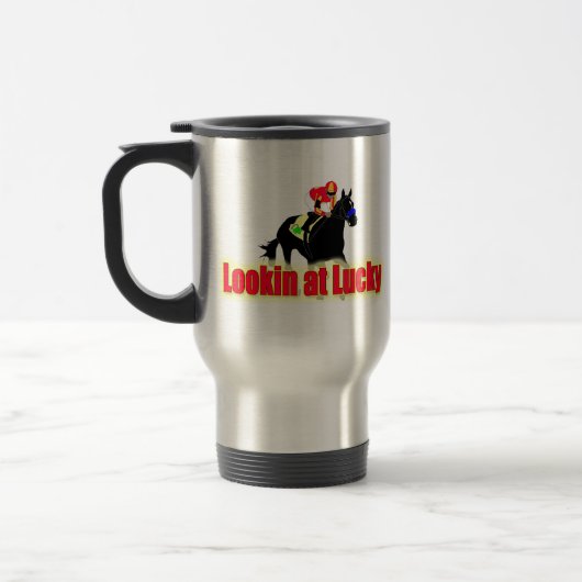 Mug De Voyage Lookin à chanceux (Gauche)