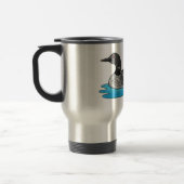 Mug De Voyage Loon bird cartoon illustration  (Gauche)