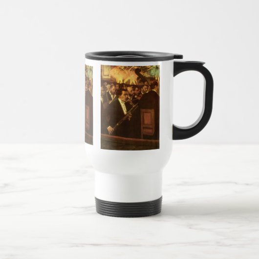 Mug De Voyage L'orchestre de l'opéra par Edgar Degas, art (Droite)